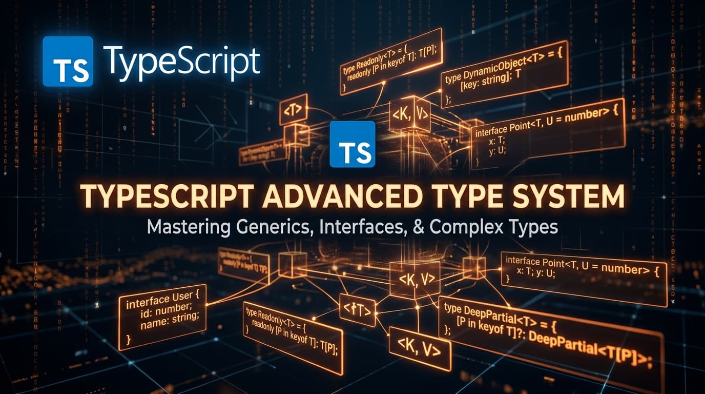 TypeScript Advanced Types: Generics, Conditional Types, Template Literals & the Infer Keyword